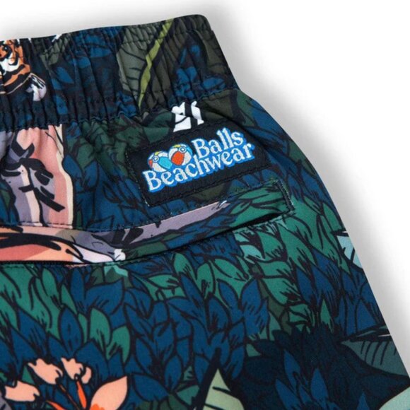 NWT Barstool Balls Beachwear Night Stalker Button Up & Swim Trunks Size XXL - Picture 5 of 7